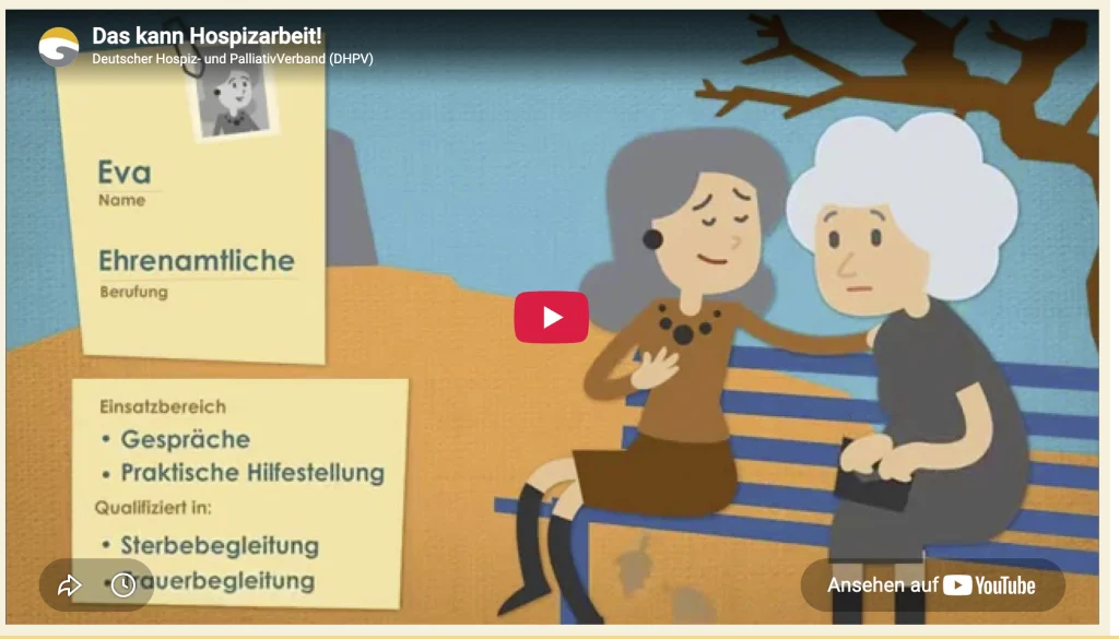 Video ‚Das kann Hospizarbeit!’ des DHPV auf YouTube ansehen
